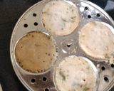 A picture of step 4 of Oats idli.
