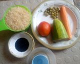 A picture of step 1 of Stimulating kids rice.