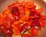 Foto del paso 2 de la receta: Tortelloni de berenjena, tomate y mozzarella, con salsita de pimientos rojos