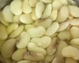 A picture of step 1 of Double Butter Beans Masala.