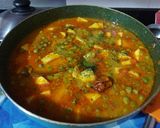 A picture of step 8 of Dhaba Style Matar Paneer.