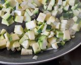 Foto del paso 2 de la receta Risotto de calabacín