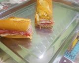 Foto del paso 13 de la receta Pan con beicon queso y jamón york