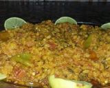A picture of step 6 of Fry mong daal.