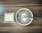 A picture of step 1 of 3-Minute Microwave Tofu and Rice Flour Chocolate Cake.