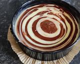 Foto del paso 10 de la receta: Tarta cebra (queso y chocolates)