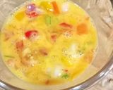 A picture of step 2 of Healthy Oats Omlette.