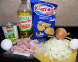 Foto del paso 1 de la receta: Revuelto gramajo (rápido) al disco