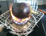 A picture of step 1 of Baingan Ka Bharta (Smoky flavor egg plant bharta).