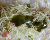 A picture of step 7 of Chicken Tikka shawarma.