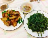 Hình bước làm 7 của món Thịt ba chỉ kho mít xanh