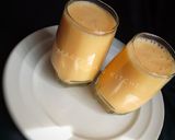 A picture of step 3 of Mango pannacotta smoothie.
