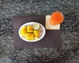 A picture of step 3 of Boiled Sweetcorn#15 minutes or less cooking recipe contest.