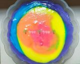 Foto langkah ke 4 dari resep Puding pelangi Nutrijell.