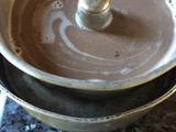 Flan de leche chocolatada