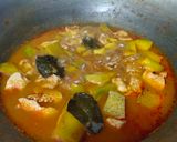 รูปขั้นตอนการทำที่ 2 ของ แกงอกไก่ฟักทอง