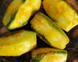 A picture of step 1 of Patol Posto/Spicy Parwal With Khus Khus.
