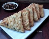 Foto langkah ke 4 dari resep Lumpia Tahu isi Telur Puyuh.