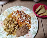 Foto del paso 9 de la receta: Fajitas de pollo en salsa de tomate fresadilla y pasta