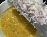 Hình bước làm 2 của món Chả Cốm Trứng (Phiên Bản Không Thịt)