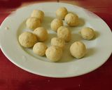 A picture of step 3 of Moong dal Pitha.