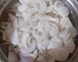 A picture of step 1 of Crispy Crunchy Pyaaz Pakodi.