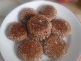 Galletitas de algarroba y avena (veganas)