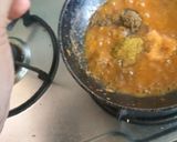 A picture of step 3 of Kathal (fanas) ki sabji.