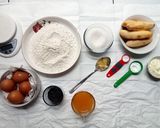 Foto langkah ke 1 dari resep 13. Bolu pisang meises coklat.