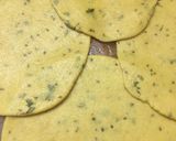 A picture of step 2 of Chatpate Aloo with Masala Puri.