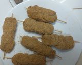 A picture of step 2 of Chicken kandi.
