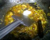 A picture of step 3 of Sukhi aloo sabji.