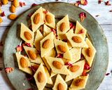 A picture of step 5 of Badam Burfi / Almond Fudge.