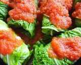 Foto del paso 5 de la receta: Rollitos veganos de col nappa
