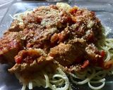 Foto del paso 3 de la receta: Spaguetis con Tuco y pollo