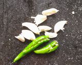 A picture of step 2 of Bombil Traditional curry.