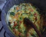 Foto del paso 8 de la receta: Pollo a la Naranja con Miel y Zapallitos Revueltos Tricolor