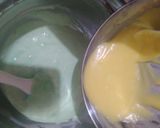Foto langkah ke 3 dari resep 40. Cake Pandan Keju (tanpa mixer).