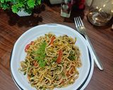 ठेच़ा चाऊमिन Thecha Chowmein रेसिपी चरण 10 फोटो