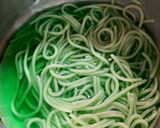 A picture of step 5 of Singaporean rice.