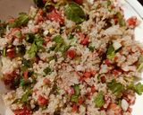 A picture of step 3 of Quinoa salad 🥗.