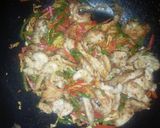 A picture of step 15 of Chicken manchurian spaghetti.