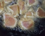 A picture of step 3 of Chicken manchurian.