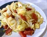 กะหล่ำปลีผัดกุนเชียง วิธีทำสูตร 2 รูป