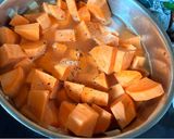 Édesburgonya főzelék recept fázis 2 fotója