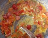 Pas rețetă Omleta cu mozzarella și legume 1 fotografie