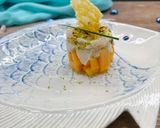 Foto del passaggio 4 della ricetta Tartare di branzino e melone