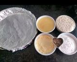 A picture of step 2 of Besan Cookies.