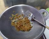 Foto langkah ke 2 dari resep Oseng kacang panjang udang rebon.