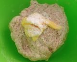 Foto langkah ke 1 dari resep (Sourdough Discard) Burger Bun.